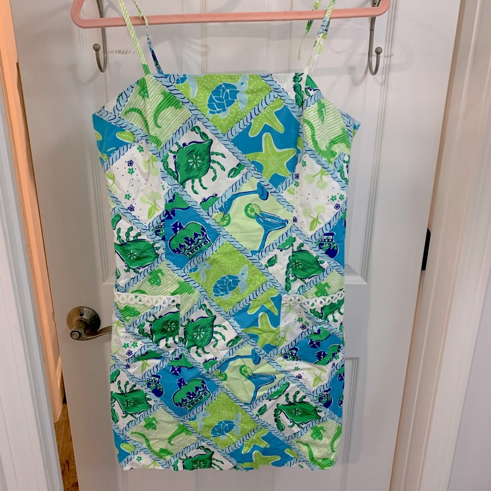 Vintage Lilly Pulitzer Starboard patch Dress